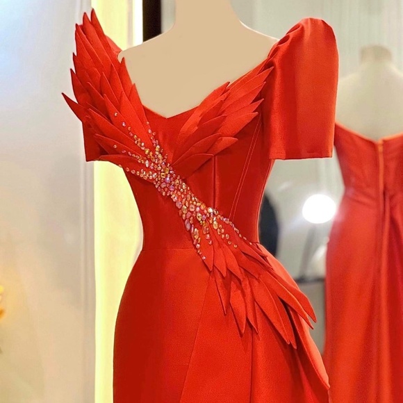 Deigned and custom made from the Philippines Dresses Filipiniana